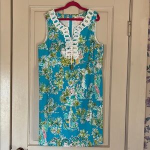 Lily Pulitzer Originals Jungle Glam Toile Ricci Dress Size 8